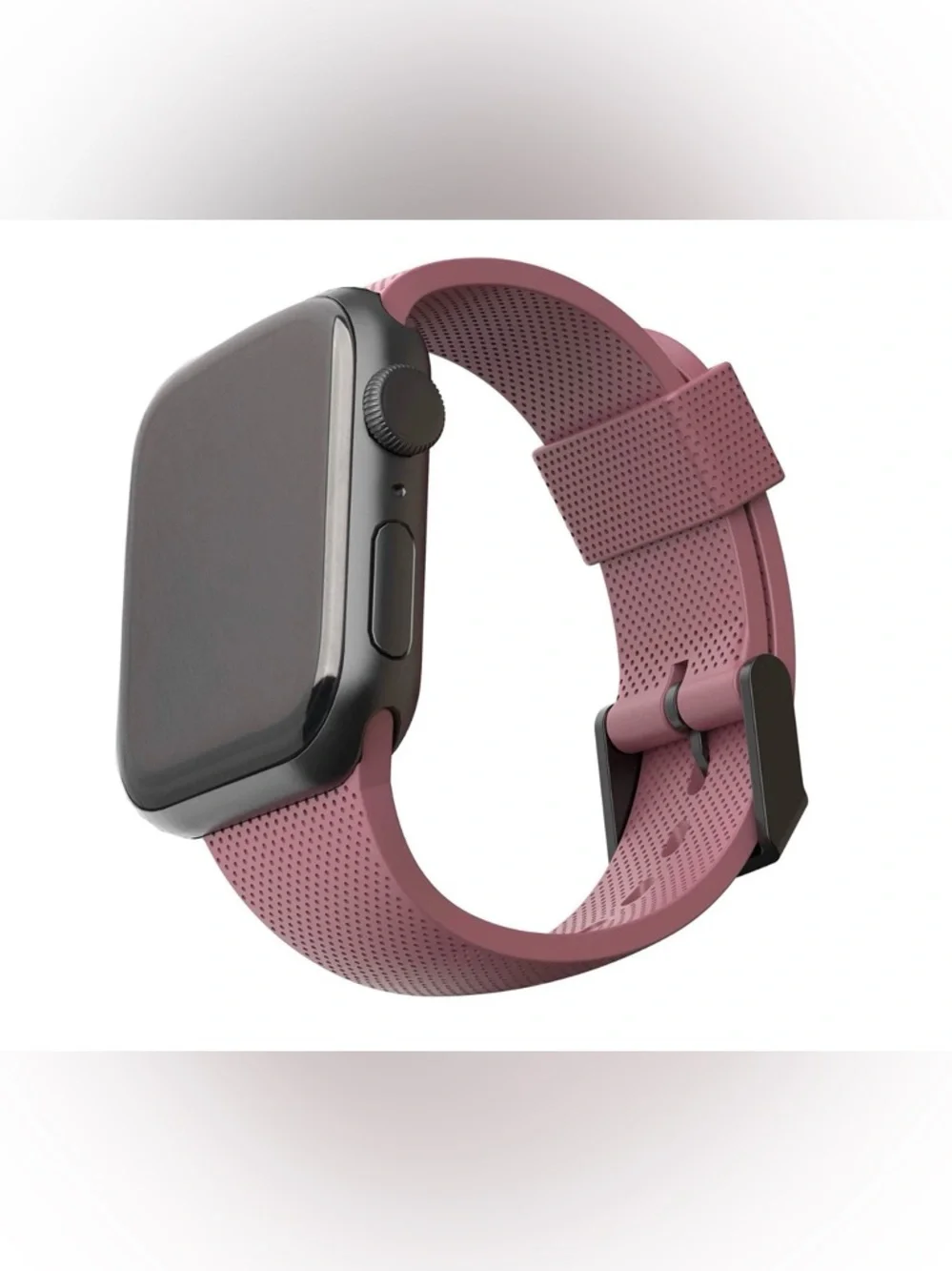 Urban Armor Gear DOT Silicone Apple Watch Band Strap 42mm/44mm Dusty Rose NIB